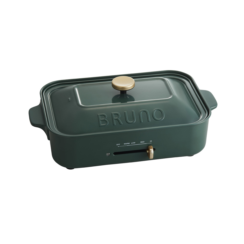 【日本Bruno】多功能電烤盤-夜幕綠